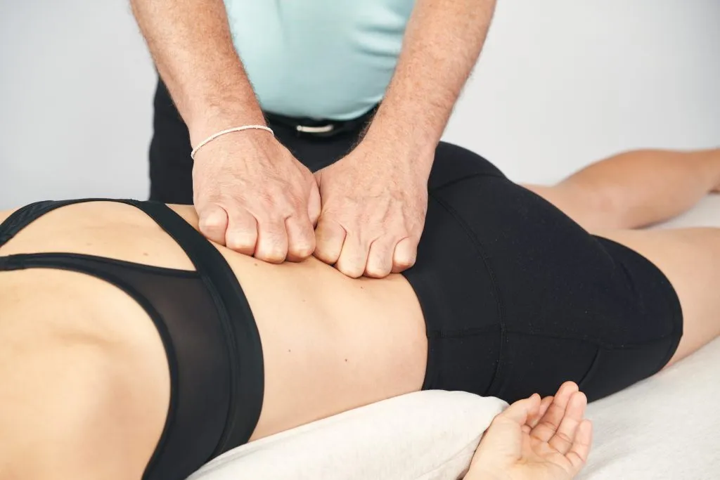 Rolfing the back